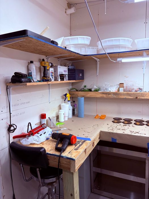 Tools of the trade, inside the Everything Epoxy workshop